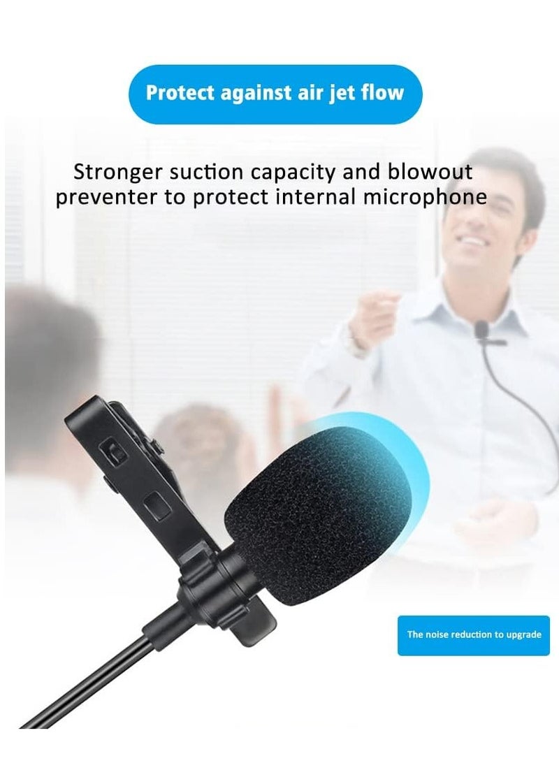 erorex USB Lavalier Lapel Clip-on Omnidirectional Computer Microphone for Laptop, PC and Mac, Perfect Podcasting, Gaming, Streaming and Desktop Mic - Image 3