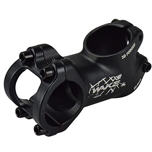 SLSWHLX Stem 31.8 Stem 60mm 25 Degree Wake Mountain Bike Stem Short Handlebar Stem for Most Bicycle, Road Bike, MTN, BMX, Fixie Gear, Cycling (Aluminum Alloy, Black) - Image 4