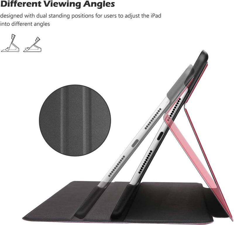 Procases Ipad Air 3 10.5" 2019 / Ipad Pro 10.5 2017 Case, Slim Stand Protective Folio Case Smart Cover For Ipad Air 10.5" 3Rd Gen 2019 / Ipad Pro 10.5" 2017 -Red - Image 2