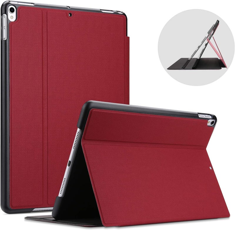 Procases Ipad Air 3 10.5" 2019 / Ipad Pro 10.5 2017 Case, Slim Stand Protective Folio Case Smart Cover For Ipad Air 10.5" 3Rd Gen 2019 / Ipad Pro 10.5" 2017 -Red - Image 1