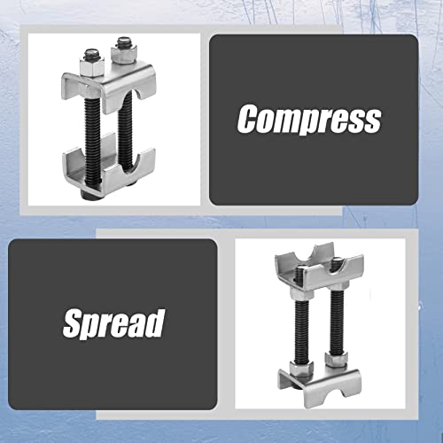 WINTOWIN 4 Pack Coil Spacers,2-Way Adjustable Lift Or Lower Spring Spacer Coil Spring Compressor 1” to 2” Lift or Lowering Height - Image 2