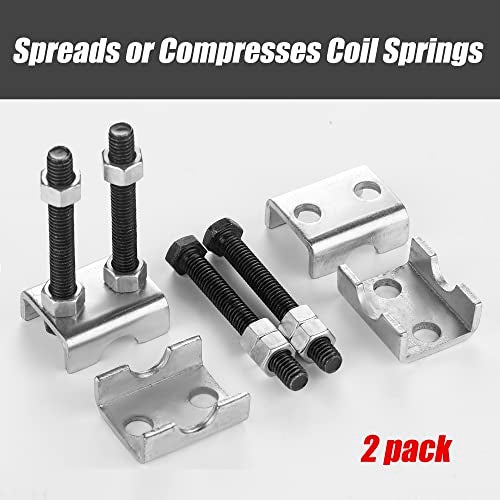 WINTOWIN 4 Pack Coil Spacers,2-Way Adjustable Lift Or Lower Spring Spacer Coil Spring Compressor 1” to 2” Lift or Lowering Height - Image 4