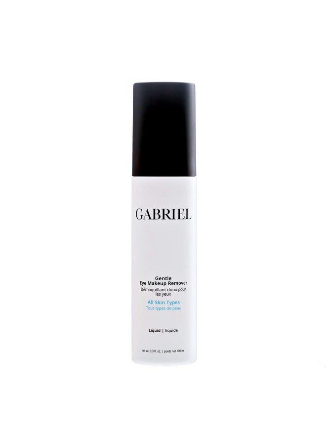 Gabriel Organics Gabriel Cosmetics Gentle Eye Makeup Remover, Natural, Paraben Free, Vegan, Crueltyfree, Non Gmo, Gentle Eyemakeup Remover Infused With Aloe Vera To Soothe And Diffuse Puffy Eyes, 3.3Oz. - Image 1