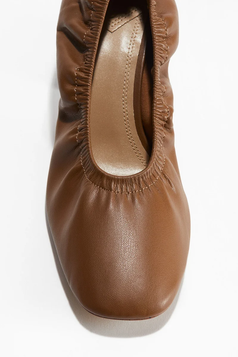 H&M Block-heeled court shoes