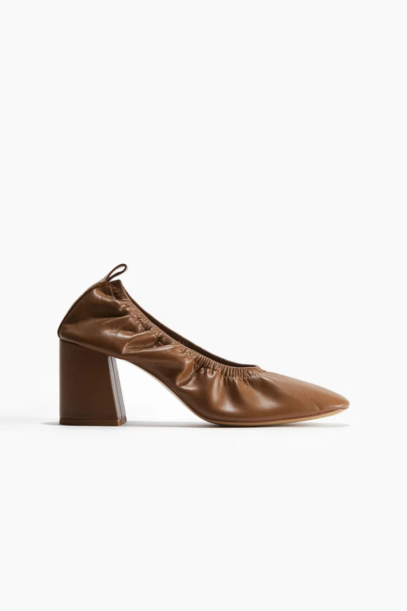 H&M Block-heeled court shoes