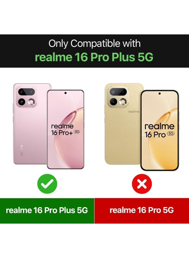 Case for Realme 16 Pro Plus Clear Case Slim fit Cover Soft TPU Protective Case with Camera Protection For Realme 16 Pro Plus - Image 2