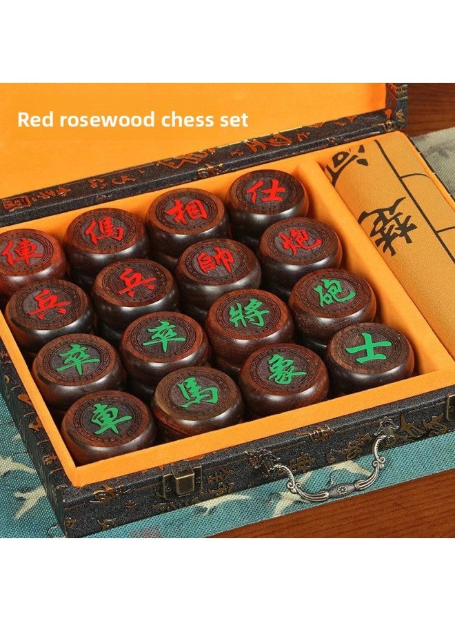 Red Rosewood, Mahogany, Rosewood, High-End Wood Chinese Chess Wholesale Custom Mahogany Rosewood Chess