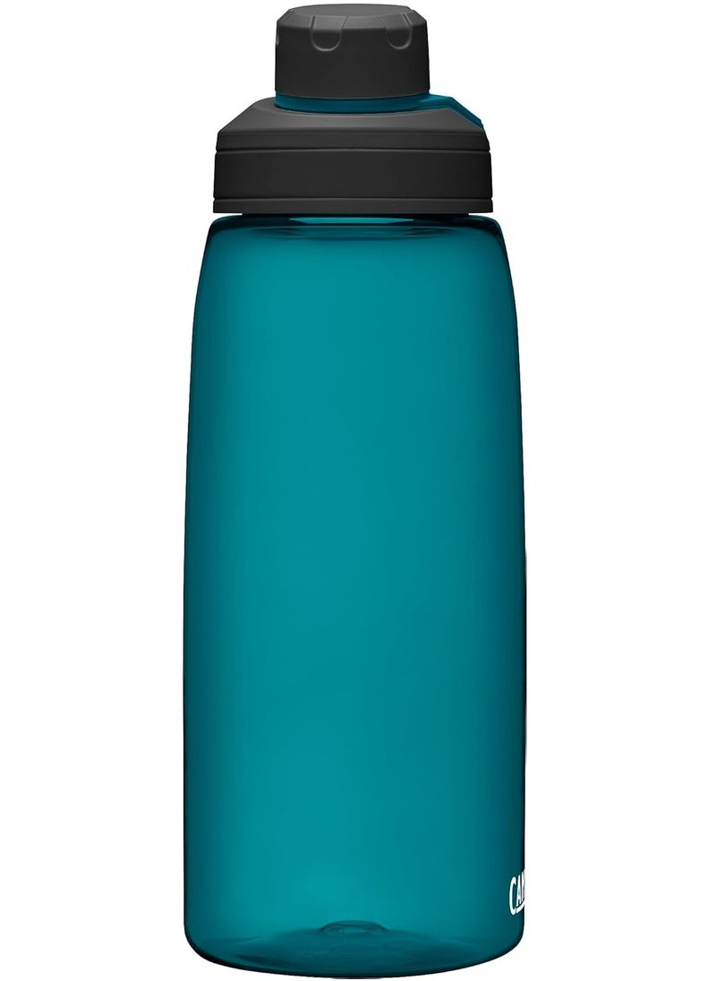 CAMELBAK CamelBak Chute Mag BPA Free Water Bottle with Tritan Renew - Magnetic Cap Stows While Drinking, 32oz, Lagoon  - Image 2