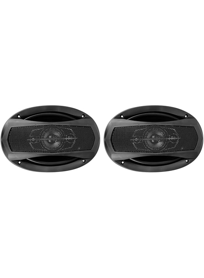 Generic 100 Miles 3-Way Car Speaker, 6X9 Inch Woofer, 800W Max Music Power, 40Mm Dome Midrange, 15Mm Super Tweeter, 4 Ohm Impedance  - Image 1
