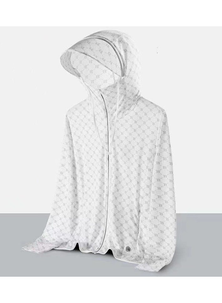 KUYING New Ice Silk Breathable Quick Drying Sunscreen Clothes