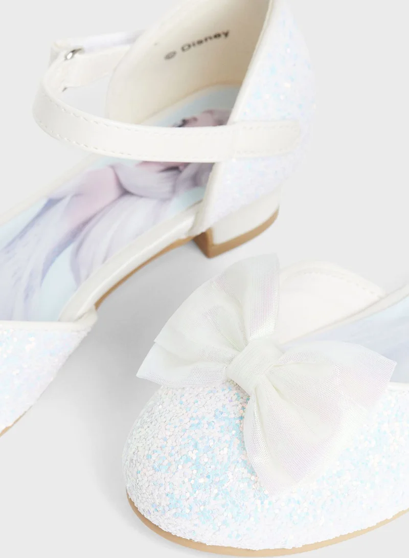 H&M Kids Glittery Floral Applique Sandals