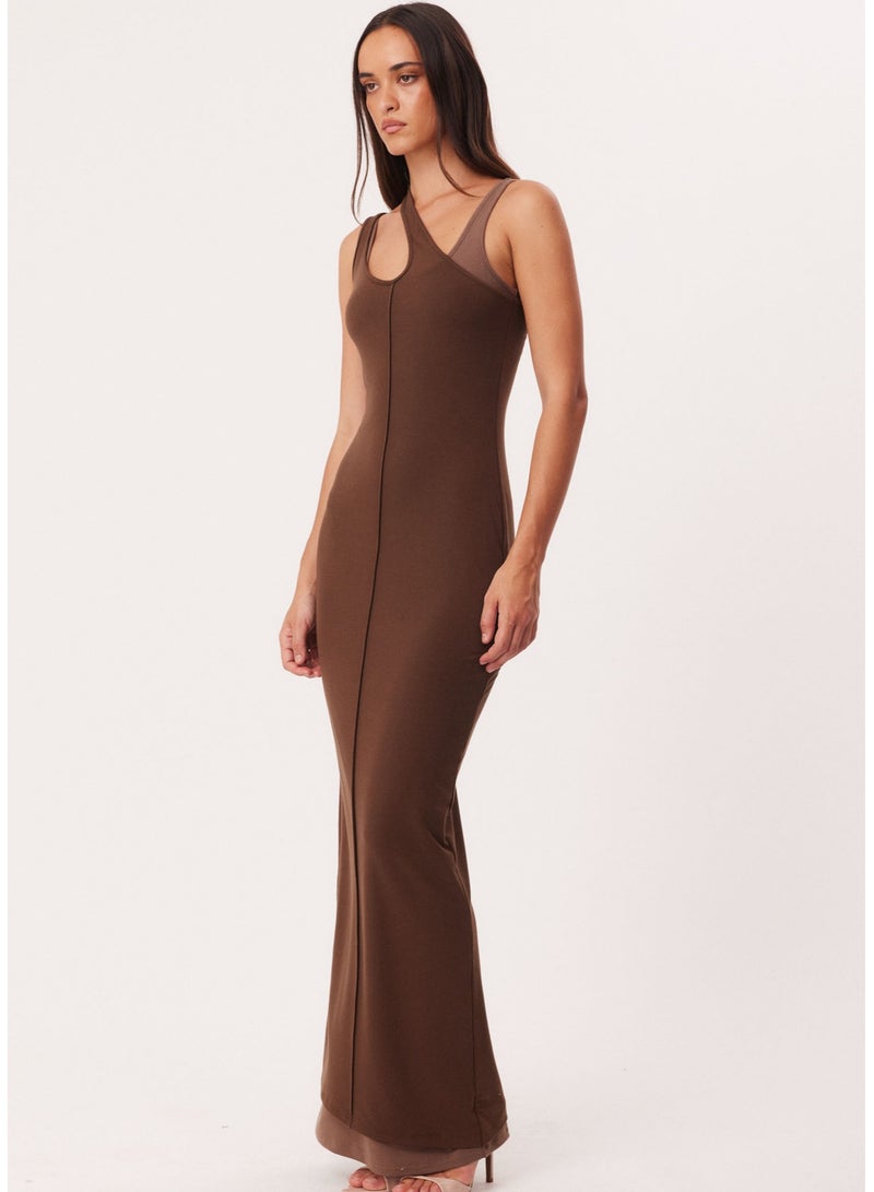 SNDYS Chantara Double Layered Maxi Dress - Image 1