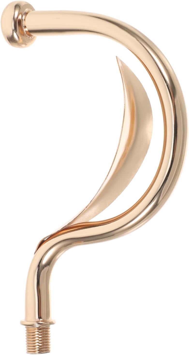 ABOOFAN Metal Curved Rod Wall Lamp Accessory Diy Lighting Fixture Parts Threaded Tube for Lamp Making Repair - Image 1