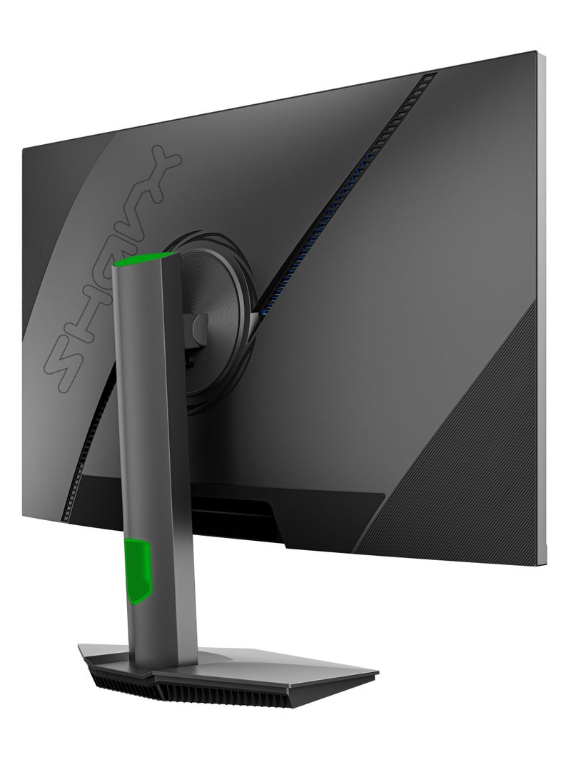 SHARX - SHARX Gaming Monitor 27" (27F120I),  120Hz Refresh Rate, 1ms (MPRT) Response Time, Flat IPS, FHD, 2.1HDMI, Fixed Stand, 2W Speaker, Free Sync, G-Sync Compatible. - Image 1