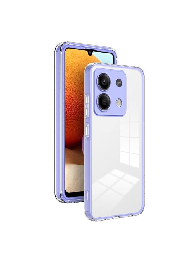 The Bros Case For Xiaomi Redmi Note 13 5G 3 in 1 Clear TPU Color PC Frame Phone Case