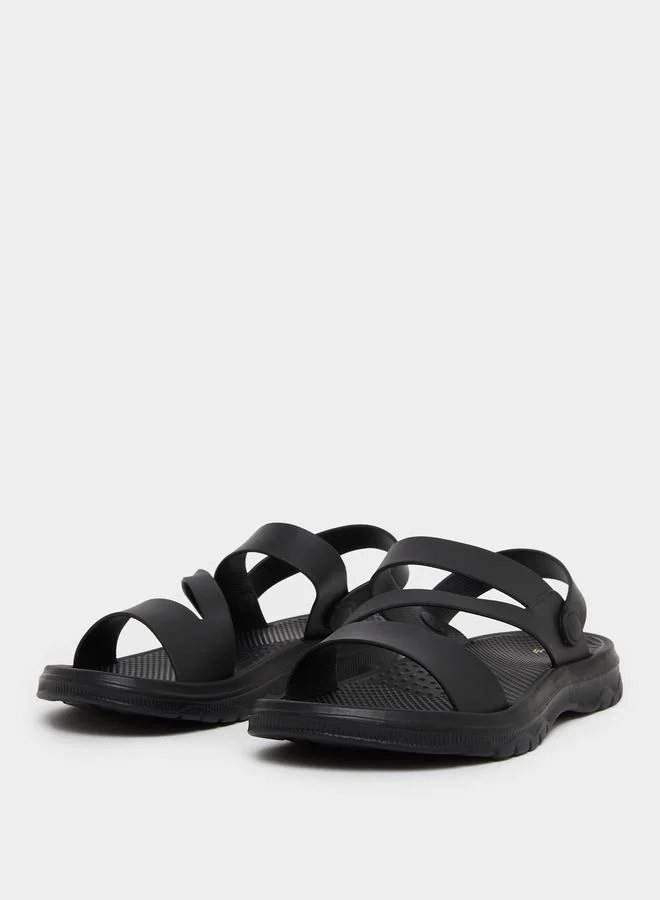 ستايلي Men Strap Detail Casual Sandals