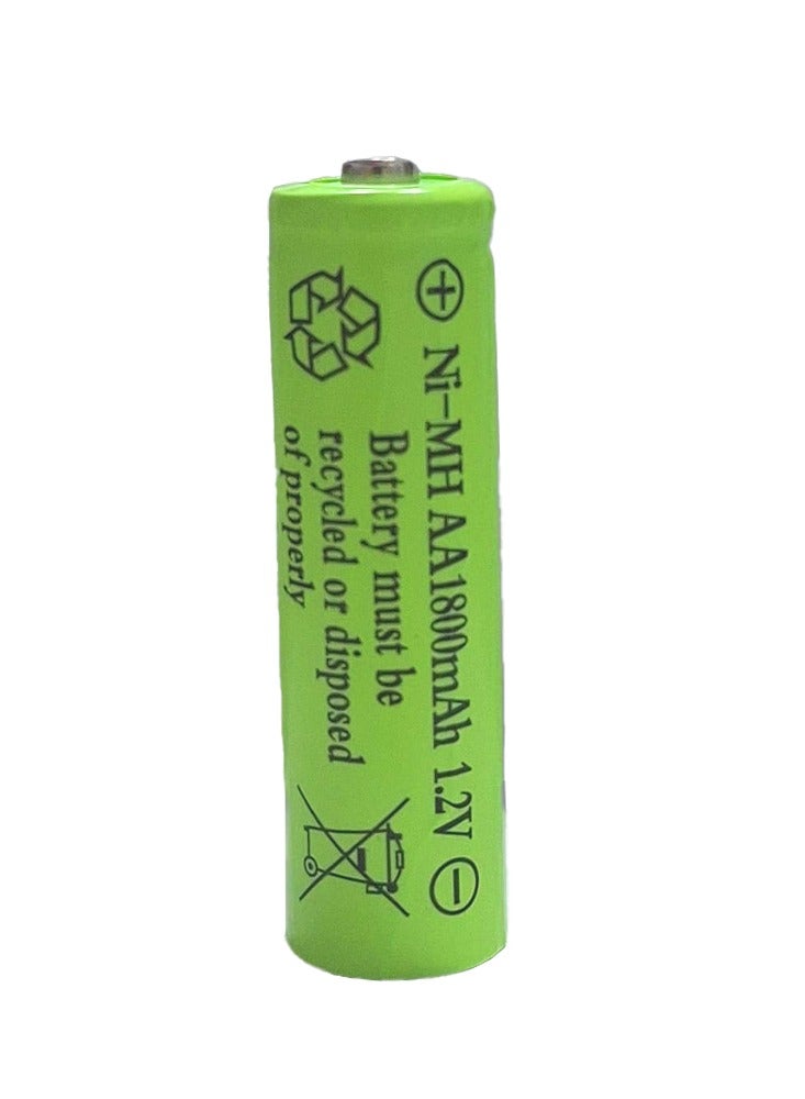 Rechargeable NI-MH , AA battery delivers consistent and reliable performance in a variety of electronic devices. With a voltage of 1.2V and a capacity of 1800mAh , it is the ideal choice for controllers, games, and wireless systems. - Image 2