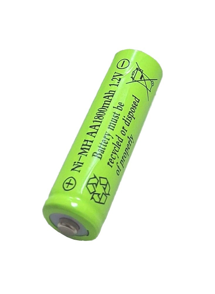 Rechargeable NI-MH , AA battery delivers consistent and reliable performance in a variety of electronic devices. With a voltage of 1.2V and a capacity of 1800mAh , it is the ideal choice for controllers, games, and wireless systems. - Image 3
