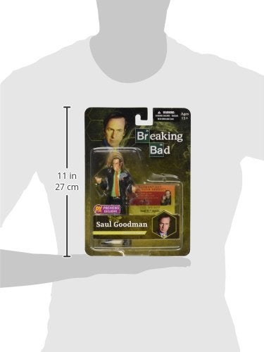 Mezco مجسم ميدزو تويز من مسلسل بريكنغ باد: سول غودمان (نسخة القميص الأخضر) 6" - Image 2