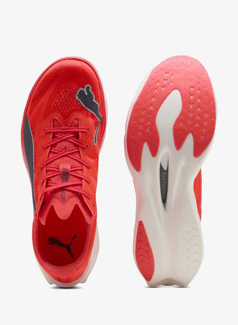 Puma Ultra Red-Inky Depths-PUMA White Deviate NITRO™ Elite 4 Running Shoes Men for Men | Best Price UAE