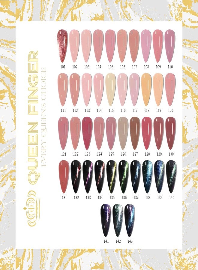 QUEENFINGER Gel Polish 15ml Soak Off Spring Nail Art Manicure Salon DIY Design Decoration at Home UV Lamp Needed (22) - Image 5