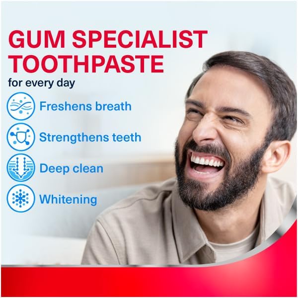 Corsodyl Toothpaste Complete Protection Daily Gum Care Extra Fresh for Healthy Gums and Strong Teeth 75ml - Image 4