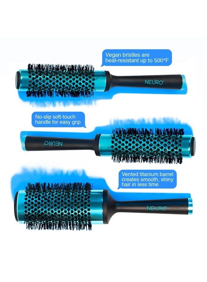 Paul Mitchell Neuro Titanium Round Brush, For Blow-Drying All Hair Types, Large - Image 2