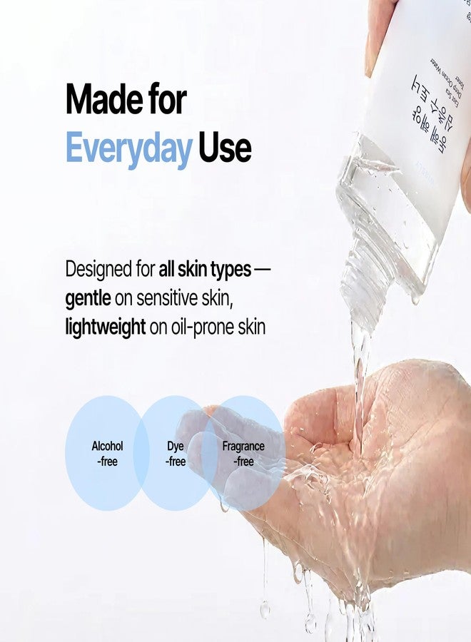 Wisely تونر مياه المحيط العميق من وايزلي إيست سي | مهدئ، مقشر لطيف، مياه البحر العميقة لترطيب البشرة، لمسة نهائية ناعمة، تونر كوري للوجه وقابض للمسام للرجال والنساء (200 مل / 6.7 أونصة سائلة). - Image 5