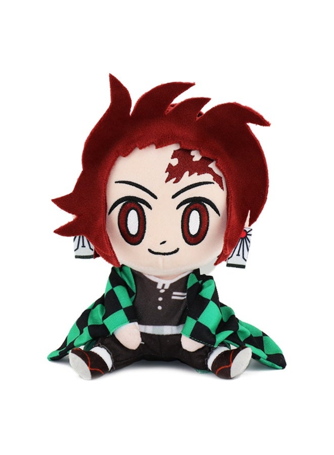 general Demon Slayer character doll Kamado Tanjirou cute plush toy the best gift for family and friends