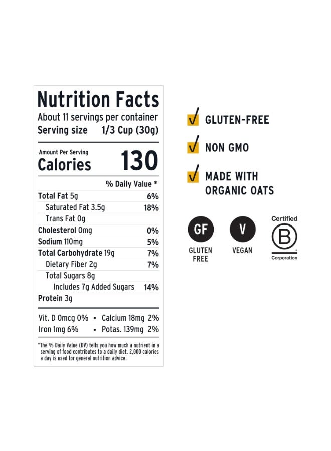 purely elizabeth ncient Grain Granola Certified Glutenfree Vegan NonGMO Coconut Sugar. 12 Oz - Image 2