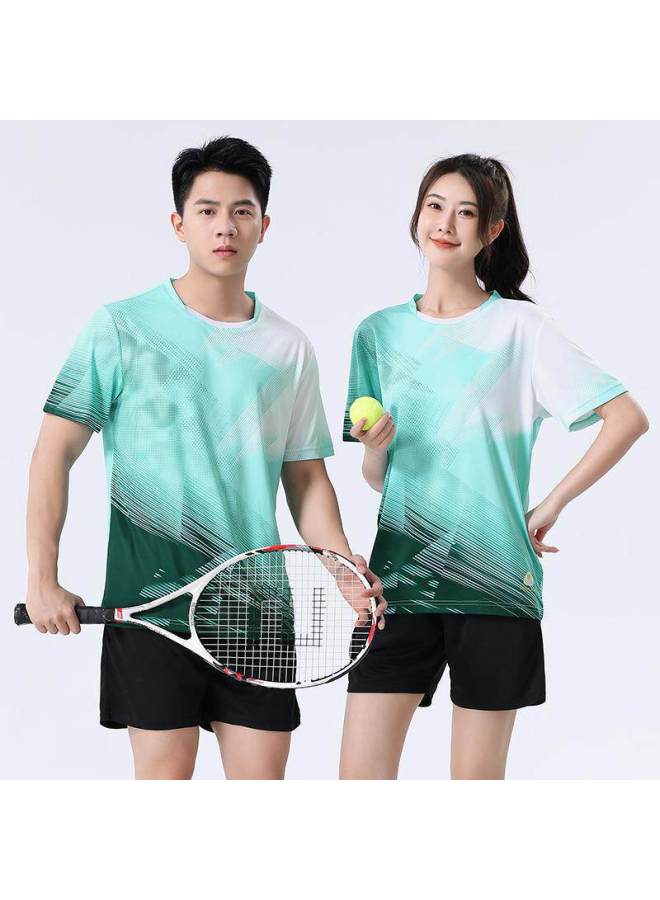 Badminton Sportswear Set For Men And Women, Quick-drying Breathable Sportswear, Table Tennis Volleyball Suit, Compeion Training Suit, Summer