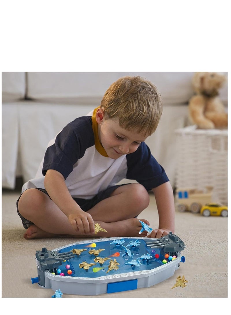 Rally Kids Naval Combat Ship Game - 2 Player Battle Aircraft Carrier, Perfect for Sea Adventure and Competitive Game Fans Strategy Battle Game - Image 3