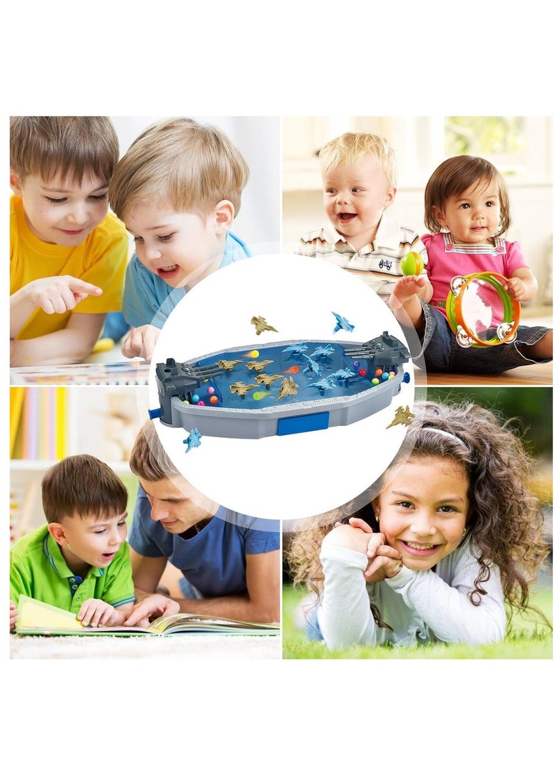 Rally Kids Naval Combat Ship Game - 2 Player Battle Aircraft Carrier, Perfect for Sea Adventure and Competitive Game Fans Strategy Battle Game - Image 5