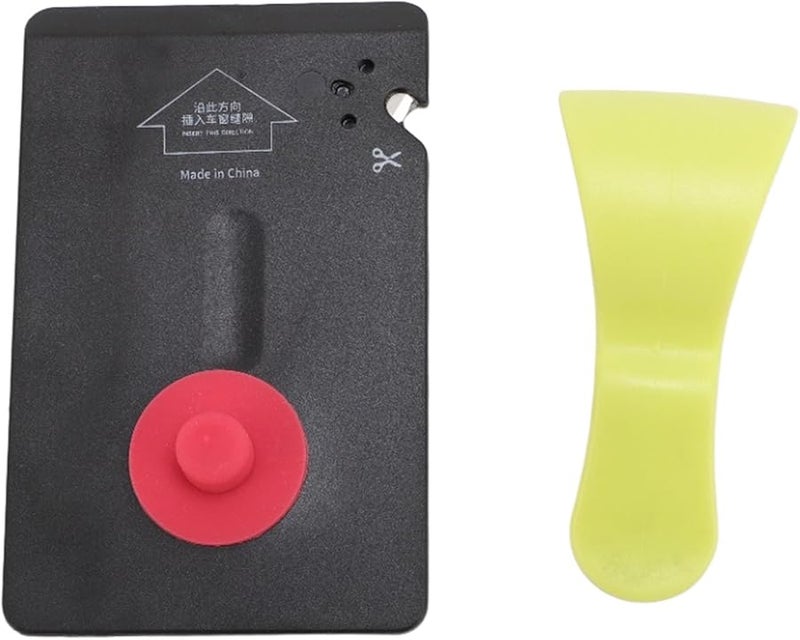 Tungsten Steel Car Window Breaker Card Seatbelt Cutter Emergency Survival Kit - Image 2