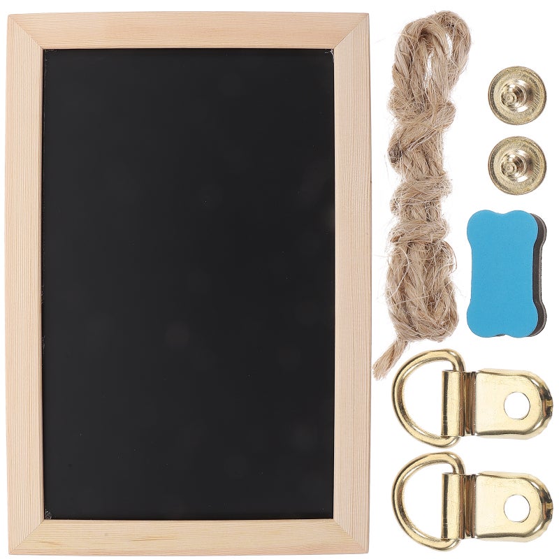 1 Set of Wall Cork Board Multi-function Cork Board Double Sided Photo Display Cork Board - Image 2