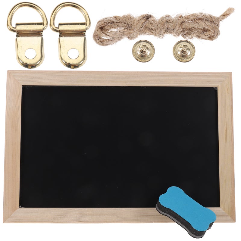1 Set of Wall Cork Board Multi-function Cork Board Double Sided Photo Display Cork Board - Image 3