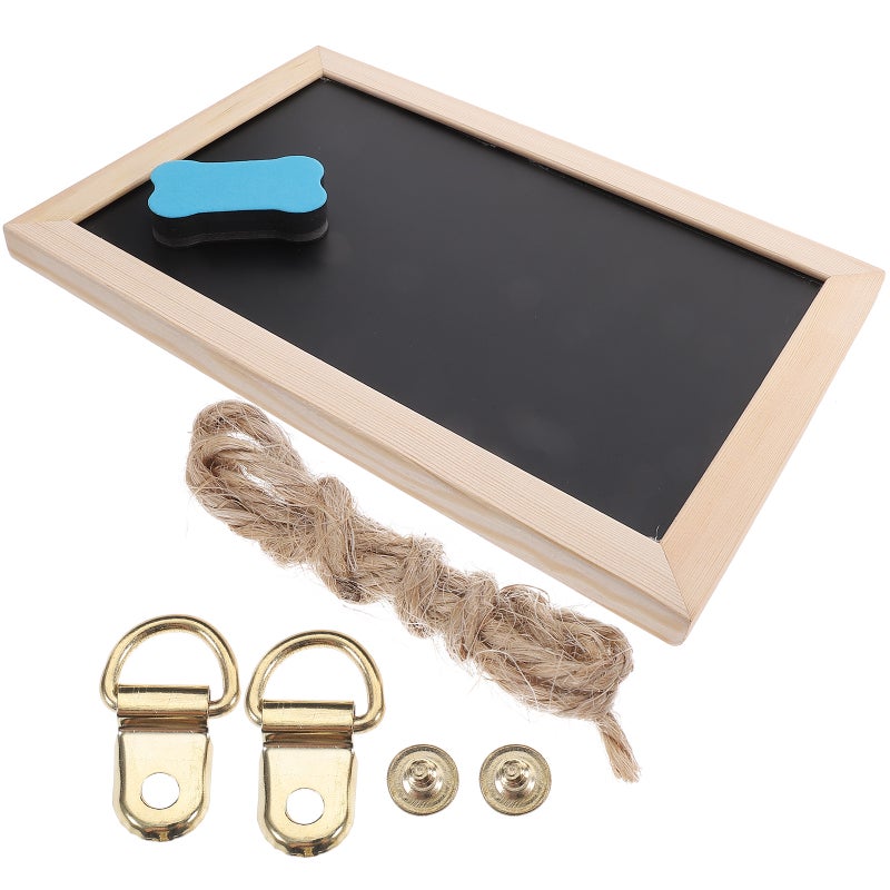 1 Set of Wall Cork Board Multi-function Cork Board Double Sided Photo Display Cork Board - Image 4