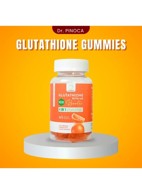 glutathione gummy price Dr.Pinoca Dr. Pinoca Glutathione With Me 10x Booster 60 Gummies | Best Price  Qatar