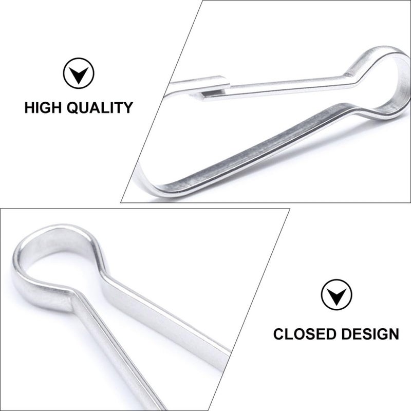 20pcs Stainless Steel Carabiner Hooks Key Rings for Outdoor Hiking Camping Accessories - Image 4