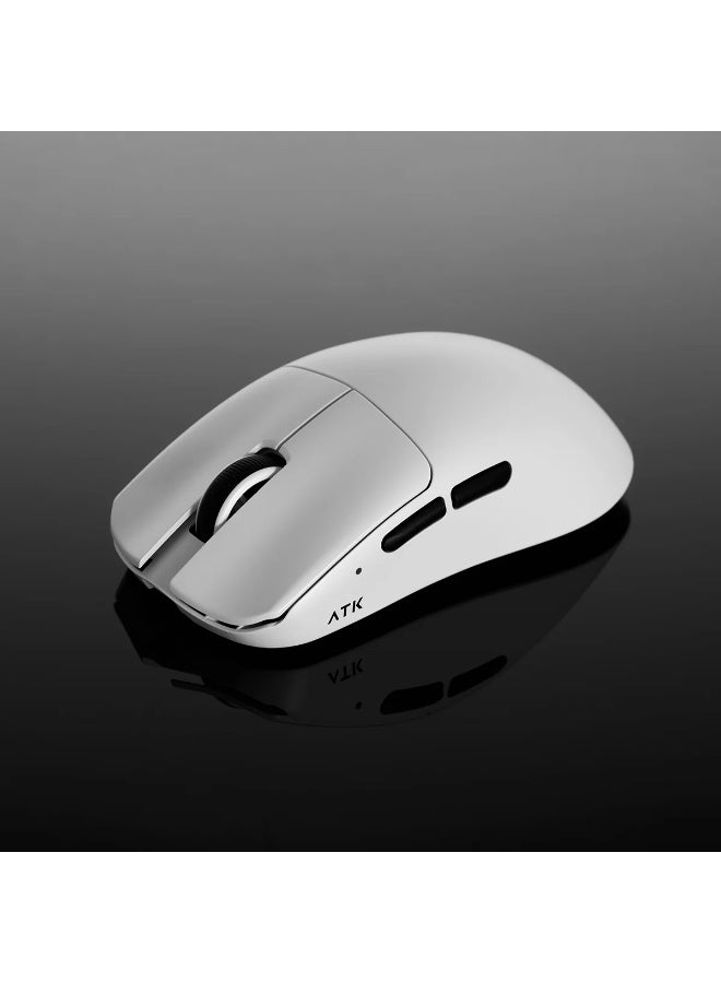 ATK Blazing Sky F1 Extreme Wireless Gaming Mouse - Optical Sensor PAW3950 - Optical Switches Omron - Nordic 52840 - 8000Hz Pooling Rate (White) - Image 2