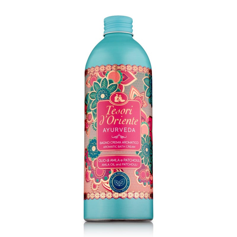 Tesori d'Oriente Tesori dâ€™Oriente Bubble Bath for Women, Foaming Bath, Bath Bubbles for Women Relaxing, Luxurious Body Wash for Women & Skin Care - 500 Ml-16.91 us Fl Oz- [Italian Import ]-(Ayurveda) - Image 1