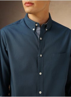 Dennis Lingo Denim Blue Shirt For Men For Men  - Image 4
