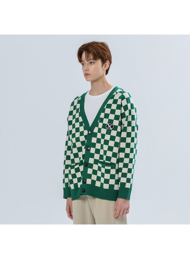 Flying in the snow Autumn And Winter Korean Style V-neck Coat Single Row Button Design Sense Lazy Style Unisex Knitted Sweater - Image 3