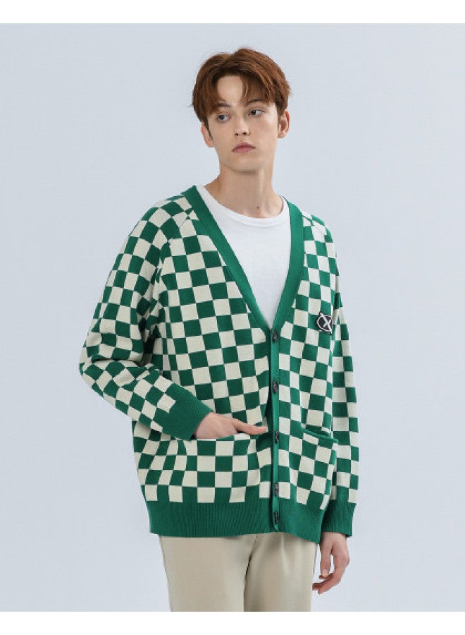 Flying in the snow Autumn And Winter Korean Style V-neck Coat Single Row Button Design Sense Lazy Style Unisex Knitted Sweater - Image 1