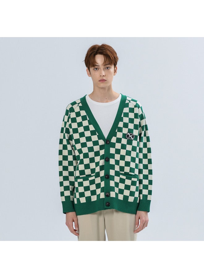 Flying in the snow Autumn And Winter Korean Style V-neck Coat Single Row Button Design Sense Lazy Style Unisex Knitted Sweater - Image 4