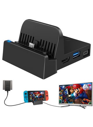 KASTWAVE for Nintendo Switch Dock, Pocket Charging Dock 4K HDMI TV Adapter for Switch Docking Station Charger Dock Set Good Replacement for Official Replacement Charging Dock( Upgraded System) - pzsku/Z20232C9D79E61A77894FZ/45/_/1660207244/a2906cd4-1f08-4cea-8b7e-d039cf2dafc1
