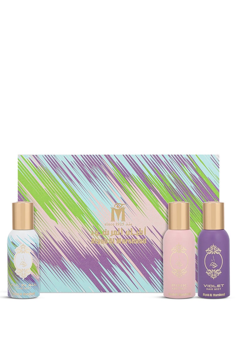 أطياب المرشود - مجموعة عطور الشعر 3×1 - Image 1