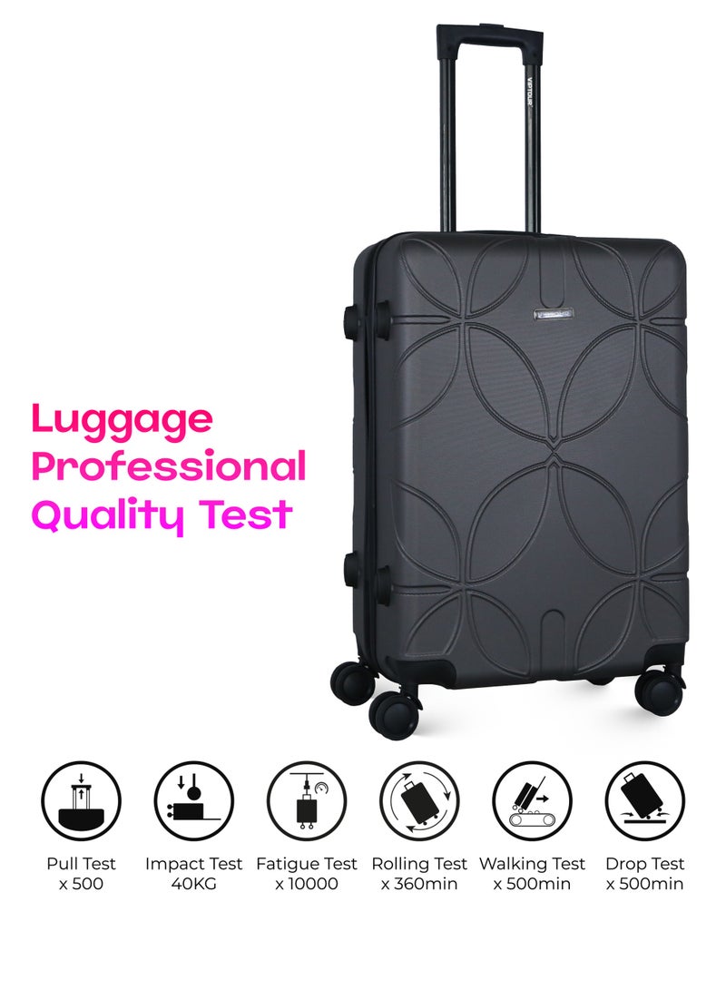 فيبتور طقم حقائب سفر 3 قطع ABS بعجلات مع نظام رقم قابل للقفل - Image 2