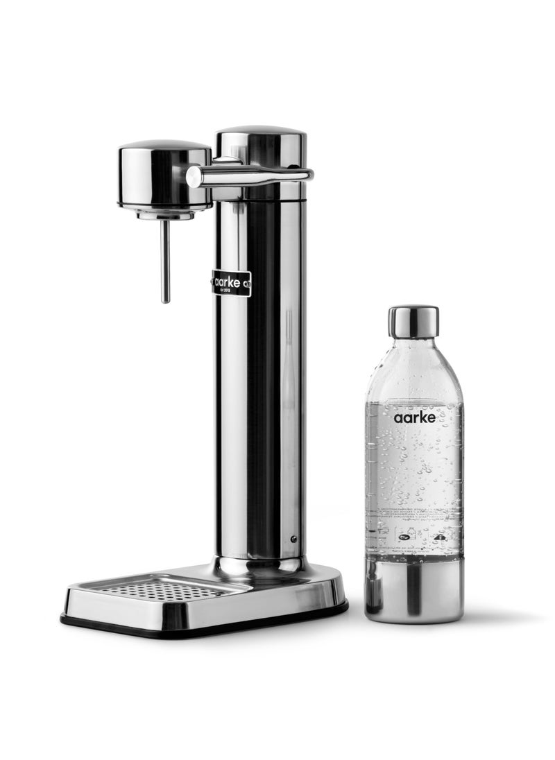 Aarke aarke  Carbonator III Premium CarbonatorSparkling  Seltzer Water MakerSoda Maker with PET Bottle Stainless Steel 