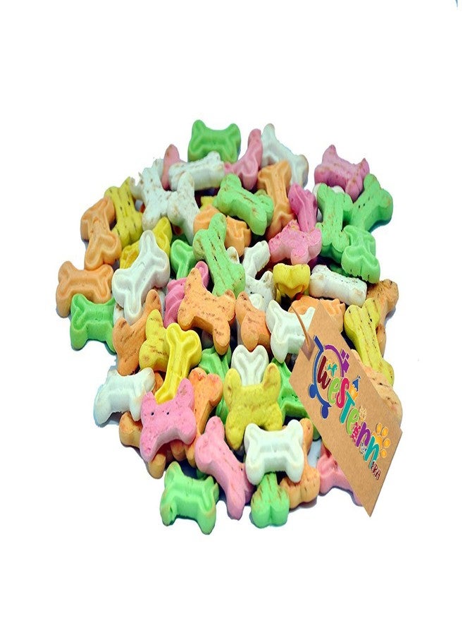 Western Era Baked Assortted Flavour Dog Biscuits Treat for Dogs, Puppy (500 Grm)